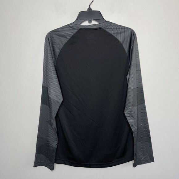 NEW ORLEANS Saints Shirt Mens S Long-Sleeve Performance Majestic Cool Base NFL - Picture 4 of 7